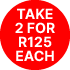 Denim Take 2 for R125 each 9449