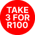 Tableware Take 3 For R100 9480