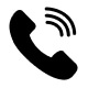 telephone logo that is ringing